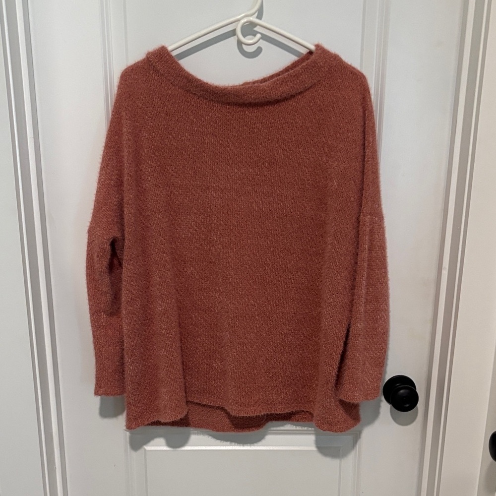 Yahada Women's Sweater in Warm Rose